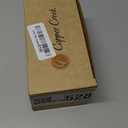 Copper Creek Colonial Privacy Interior Door Knob  ANSI Grade-3 Certified, Modern Heavy Duty Handle, Easy Install and Reversible for Bedroom, Bathroom and Closets  Satin Stainless (1 Pack)