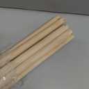 Sintuff 8 Pcs Bird Perches for Cage Accessories, Wooden Perch Rods Replacement with Double Head Slots, 0.6 Inch Diameter Natural Wood Stand for Parrot Macaw Cockatoo Parakeet(30 Inches)