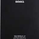Rhodia Wirebound Notepad, A4, Dot - Black (185039C)