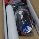 VISHIGH 2 in 1 Cordless Caulking Gun with 2 Batteries, for 10oz-20oz/300-600ml Cartridges and Sausage Packs, Anti-Dripping with LED Light