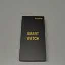 Smart Watch for Men Answer/Make Call for Android iPhone, 1.43" AMOLED HD Screen Mens Luxury Watch, 400mAh Heavy Duty Smartwatch Heart Rate Blood Oxygen Blood Pressure Sleep Monitor Pedometer, 2 Straps (Black)