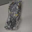 2 x Artmag 24 Pcs Velvet Bows for Christmas Tree Rustic Bows Velvet Christmas Ornaments for Door Garland Wreath Gift Party Holiday Decoration (Width of 5/8",Grey) (Gray)