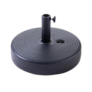 C-Hopetree 60 lb Heavy Duty Water Fillable Base Stand Weight for Patio Outdoor Market Table Umbrella, Black