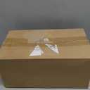 Mkono Storage Baskets Bin with Lid Decorative Paper Rope Handwoven Basket Organizer for Shelves Wardrobe Toilet Tank Top, Rectangular Wicker Home Decor Box for Bedroom Living Room, Set of 2, Grey