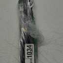 Tension Rods for Windows 28 to 48 Inch - Black Tension Curtain Rod | Spring Tension Rod, No Drill, Non Slip, Adjustable Curtain Rods