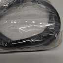 3/8 Fuel Line Hose 6AN 20FT PTFE Teflon E85 Ethanol Fuel Injection line Braided Stainless Steel EFI LS for All Oil Gas Fuel fuel Lube Alcohol Ethanol Coolant Black