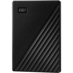 WD 1TB My Passport, Portable External Hard Drive, Black, backup software with defense against ransomware, and password protection, USB 3.1/USB 3.0 compatible - WDBYVG0010BBK-WESN
