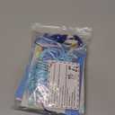 ADOGGYGO Dog Birthday Hat Bandana - Navy Blue Birthday Boy Dog Bandana Pet Party Hat with Numbers Bow and Happy Birthday Banner Set (Large)