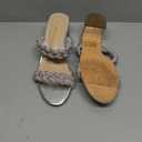 DREAM PAIRS Women's Two Braided Strap Low Heels for Women Open Toe Block Chunky Heels Sandals Holiday Party Wedding Dress Pumps Shoes (8.5)