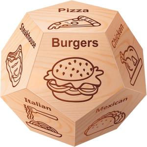 Stocking Stuffers for Men Women, Christmas White Elephant Gifts for Adults Exchange, Winzwon Date Night Food Decision Dice, Anniversary Birthday Couples Valentines Day Gifts for Him Her Boyfriend