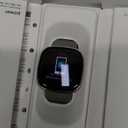 Fitbit Sense Advanced Smartwatch with Tools for Heart Health, Stress Management & Skin Temperature Trends, Sage Grey/Silver, One Size (S & L Bands Included)