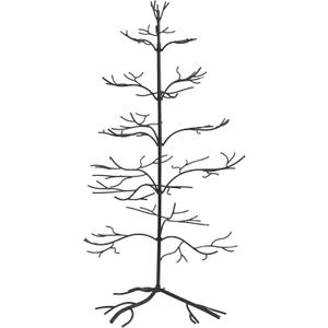 Red Co. Ornament Tree Christmas Dcor/Jewelry and Accessory Display in Black Finish - 36" h