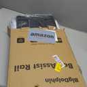 Bed Rails for Elderly Adults Safety - ASTM Approved Adjustable Bed Cane Supports 350LBS with Non-Slip Grip & Storage Pocket, Stable Bed Assist Rails for Seniors, Tool-Free (Medium, Black Curved Handle Without Light)