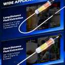 Orion Motor Tech 200mL Manual Fluid Extractor and Filler, Syringe Style Pump for Power Steering Transmission Gear Oil & Brake Fluid Changes, Hand Vacuum Pump for ATV Boat Automotive Fluid Extraction