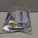 Upgraded Reinforced Pet Screen Door Thickened Cat Resistant Mesh Screen Door for Living Room, Bedroom, Patio, Dog Cat Scratch Proof Screen with Zipper Closure (Fits Door Size up to 34''x 82'', Black)