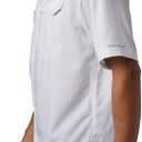 Columbia Sportswear Men's Low Drag Off Shore Short Sleeve Shirt (Big), White, 1X