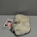 Fancy Hair Half Black Half White Long Curly Wavy Wigs Synthetic Long wavy Wig Daily Party Cosplay Wigs for Black Women 26"