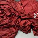 MR&HM Satin Bed Sheets, King Size Sheets Set, 4 Pcs Silky Bedding Set with 15 Inches Deep Pocket for Mattress (King, Burgundy)