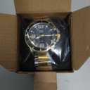 Men Watch Luminous Waterproof Classic Quartz Watch (two-tone-black)