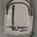 Sling Bag for Women Trendy Small Sling Backpack Crossbody Purse Faux Leather Cross Body Bag Fanny Packs with 2 Removable & Adjustable Strap Anti Theft Chest Belt Sash Bags for Travel Hiking Cycling