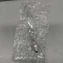 60 Watt Clear Candelabra Base (E12) 110V_120V,Flame Shaped Incandescent Chandelier Light Bulbs,Dimmable, Warm White (6)