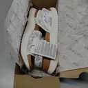 ONCAI Walking Sandals Women,Arch Support Hiking Sandals with Orthotic Outdoor Footbed for Plantar Fasciitis,Water Athletic Platform Sandalias Mujer with 3 Adjustable Strap (US Size 6-12) (8, Glitter White/Khaki)