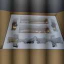 15" Knurled Bronze Hardwired Wall Sconces Set of 2, Bathroom Vanity Light Fixtures with Clear Glass Tube, Modern Lamp Lighting for Bedroom, Living Room, Hallway, Staircase, Mirror, Kitchen