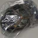 BARKLESS Basket Muzzle for Large Dogs, Humane Muzzle to Prevent Biting and Scavenging, Snap-on Treat Cover Helps Dogs Acclimatize Mouth Cover, Adjustable Mouth Guard for Positive Training, Grooming (Black)