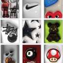 Hypebeast Posters Trendy Wall Decor Sneakerhead Room Decor For Teen Boys Room Girl Wall Collage Art Prints Glass Effect Painting 9pcs set 8x10 inch