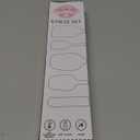 5-Piece Silicone Spatula Set - BPA Free, Heat Resistant up to 448F - Non-Stick Kitchen Utensils for Baking, Cooking, and Mixing, Dishwasher Safe (Red)