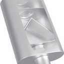 Universal Mufflers Dual Chamber 3" inlet (ID) 3" outlet (ID) overall 17" Performance Automotive Muffler Exhaust FH43040