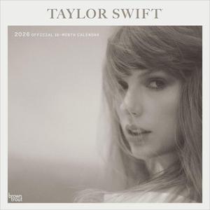 BrownTrout, Taylor Swift 2026 Wall Calendar, 12'' X 12'', 16-Month Calendar with Stapled Binding