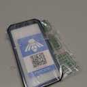 FNTCASE for iPhone 16 Pro-Max Case: Military Grade Drop Proof Protection Mobile Cover with Kickstand | Matte Textured Rugged Shockproof TPU | Protective Sturdy Phone Case - 6.9 inch Blue