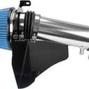 Torchbeam Cold Air Intake Filters System Kits Fit for Dodge Charger 2006-2019, Challenger 2008-2019,Magnum 2005-2008, for Chrysler 300 2005-2019, 5.7L 6.1L V8, Aluminum Filter System Replacement Blue