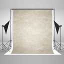 6.5ft(W) x10ft(H) Ivory Portrait Photography Backdrop Beige Microfiber Abstract Photo Studio Background for Photographers Head Shots Old Master Photo Props