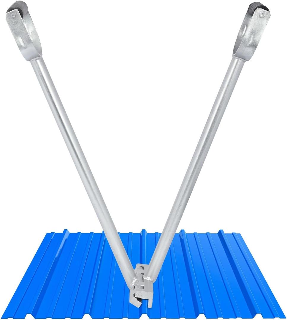 2-in-1 Hand Seamers Sheet Metal Tools, Heavy Duty Professional Standing Seam Tool for Bending and Seaming Roof Metal Edge