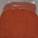 LOMAO Knitted Throw Blanket with Tassels Bubble Textured Soft Blanket Lightweight Throws for Couch Cover Home Decor (Red Mud, 50x60)