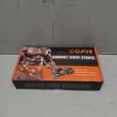 COFIT Wrist Straps for Weightlifting, Workout Wrist Wraps with Dual-Layer Oxford Leather, Enhanced Grip for Optimal Hand and Wrist Protection, Gym Lifting Straps for Deadlift and Powerlifting (Standard size (palm length over 7in), 04. Green)