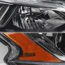 Huray Halogen Headlight Assembly Fit for Nissan Altima 2019-2022 RH Projector Headlamp w/o Bulbs OE Style Replacement for NI2503265 Right Passenger Side