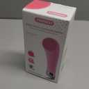 PRITECH Silicone Face Scrubber, Rechargeable Facial Cleansing Brush with Heat Massage End, Vibrating Exfoliator Scrubber for Deep Cleaning, Waterproof Face Brush for Women and Men, Pink