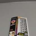 KISS imPRESS Falsies Press On Self Adhesive Eyelashes, 12mm-14mm Natural Volume Press On Lashes, Black, No Glue Needed, Invisible Band, 20 Lash Clusters & Non-Stick Applicator - Natural