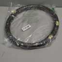 Sage Green Floral Steering Wheel Cover Auto Leather Steering Wheel Protector, Anti-Slip, Breathable, Absorbing Sweat, Universal Floral Car Accessories 14.515 inch,Fit for Most Car, Trucks, SUV