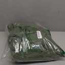 MIULEE Faux Linen Curtains 84 Inch Length 2 Panels Natural Olive Green Semi Sheer Curtain with Back Tab Rod Pocket, Light Filtering Window Privacy Burlap Drapes for Living Room Bedroom 42W x 84L