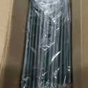 16 oz Clear Plastic Cups with Lids and STRAWS, Disposable Drinking Cups for Cold Drinks, Iced Coffee, Milkshakes, Smoothies, 25 Sets