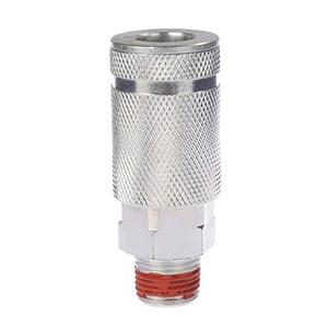 WYNNsky ARO Air Coupler, 3/8 Inch Body Size, 3/8 Inch NPT Male Threads Size, Steel Air Compressor Hose Fitting