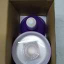 Bluex Bulbs 2 Pack LED Par38 Flood Purple Light Bulb - 18W (120Watt Equivalent) - Dimmable - E26 Base LED Lights, Party Decoration, Porch, Home Lighting, Holiday Halloween Purple Flood Lights Bulb.