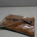 JINMANXUE Woven Purse for Women, Neoprene Top-handle Shoulder Bag, Hobo Tote, Travel Handbag, Wrist Bag For Work Shopping