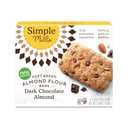 Simple Mills Soft Baked Dark Chocolate Almond Flour Bars, 6 PACK  1.19 oz each