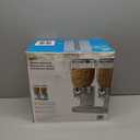 Zevro /GAT202 Indispensable Dry Food Dispenser, Dual Control, Silver
