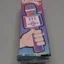 Amazmic Kids Karaoke Microphone Machine Toys for Girls Bluetooth Microphone with LED Light, Christmas Birthday Gift for Girls Boys 3 4 5 6 7 8 9 10 11 12 Year Old Kids Toys(Blue)